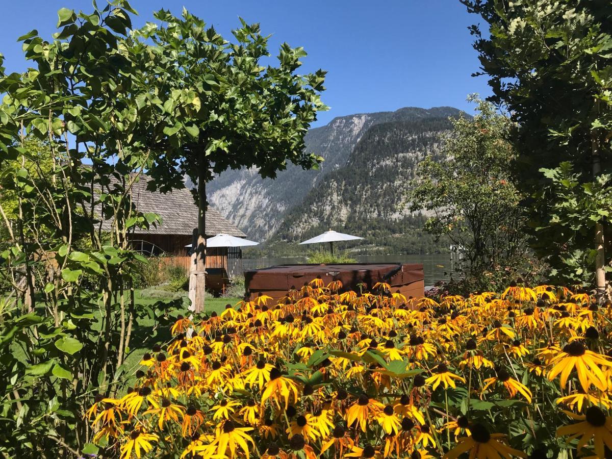 Glueck Am See - Apartment Mit Seezugang Hallstatt Kültér fotó