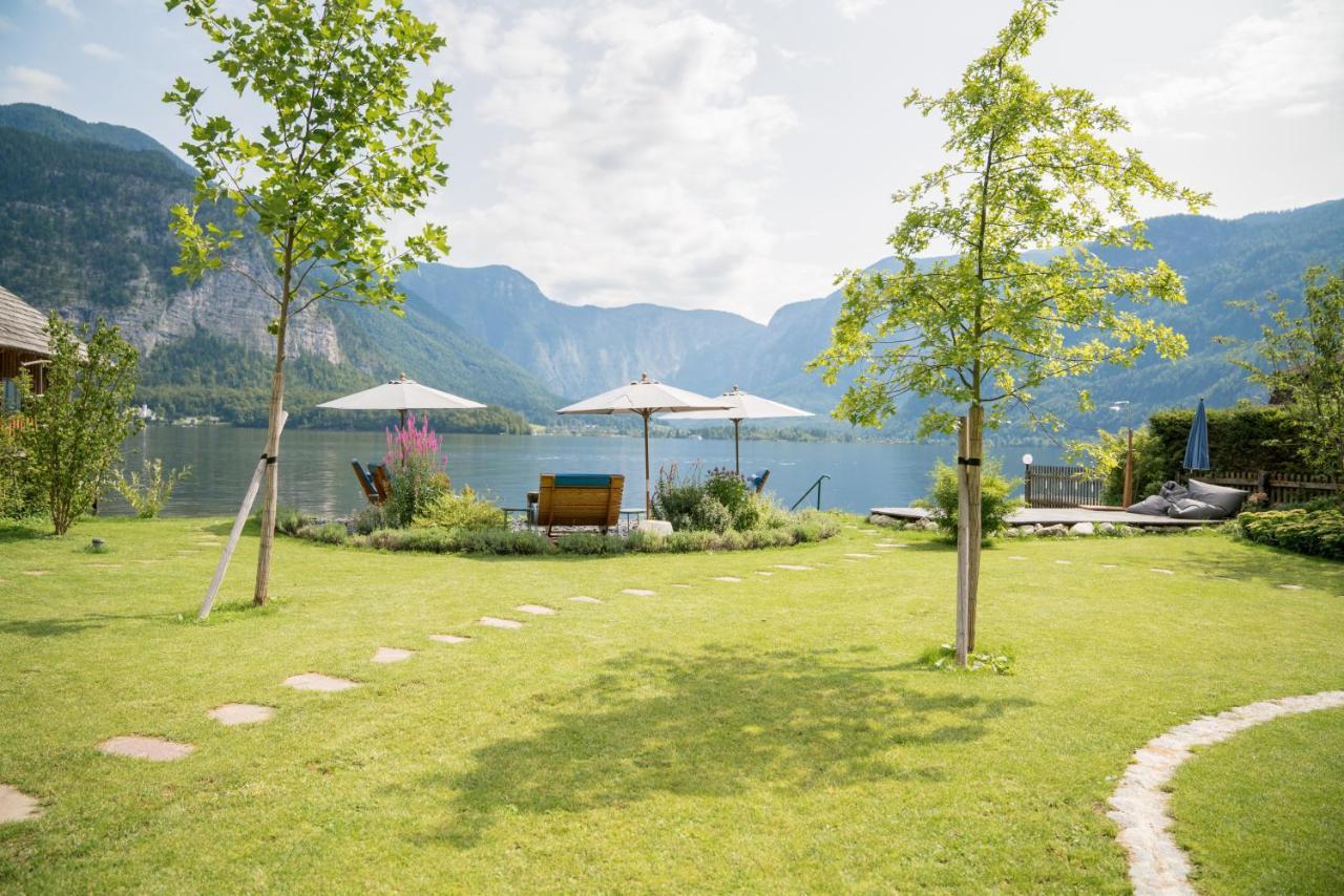 Glueck Am See - Apartment Mit Seezugang Hallstatt Kültér fotó